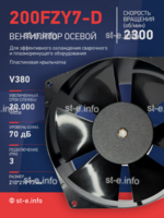 Вентилятор  200FZY7-D  - st-e.info - Липецк