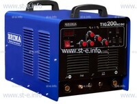 Универсальная установка аргонно-дуговой сварки BRIMA TIG 200 ac/dc - st-e.info - Липецк