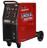 Полуавтомат Lincoln Electric Powertec 205C для сварки - st-e.info - Липецк