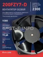 Вентилятор  200FZY7-D  - st-e.info - Липецк