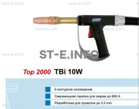 Горелка для полуавтоматической сварки TBiP 10W-black-RWZ (Pistol handle/straight), длина 5 м. - st-e.info - Липецк