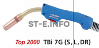 Горелка для полуавтоматической сварки TBi 7G Short, длина 3 метра - st-e.info - Липецк