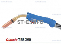 Горелка для полуавтоматической сварки TBi 260-blue-ESG, длина 4 метра - st-e.info - Липецк