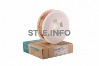 Проволока сарочная омеднённая Hyundai SM-70 (аналог СВ-08Г2С) - st-e.info - Липецк