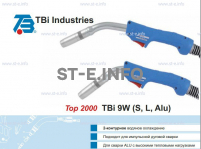 Горелка для полуавтоматической сварки TBi 9W Alu-blue-ESW, длина 4 м. - st-e.info - Липецк