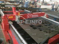 Портальный станок скоростной плазменной резки метала ST-1325UF - st-e.info - Липецк