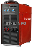 Сварочный аппарат для аргонодуговой сварки TIG-1080 - st-e.info - Липецк