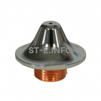 Сопло одинарное хромированное 1,5 мм арт. 1572362-1,5 - st-e.info - Липецк