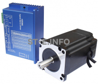 Шаговые двигатели с контроллером управления NEMA 34 - 86HSE4N-BC38 - st-e.info - Липецк