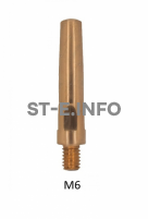 Наконечник М6*45*1,6 (для горелки qtb-500) Panasonic - st-e.info - Липецк