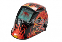 Маска сварщика хамелеон «Огненный череп» (YXE-718G PRO) - st-e.info - Липецк