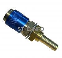 Разъем быстросъемный синий М8 - st-e.info - Липецк
