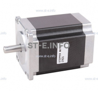 Двухфазный шаговый двигатель 57HS76-4004А635-D21 вал 6,35 мм - st-e.info - Липецк