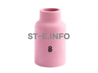 Сопло керамическое 13 мм L-25,5 мм №8 - st-e.info - Липецк