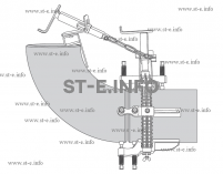 Центратор цепной однорядный Василёк СС-3TC для диаметров 254-914 синий для нержавеющей стали - st-e.info - Липецк