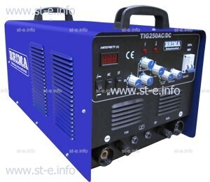 Универсальная установка аргонно-дуговой сварки BRIMA TIG 250 (220) ac/dc - st-e.info - Липецк