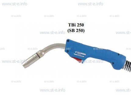 Горелка для полуавтоматической сварки TBi 250-blue-ESG, длина 4 метра - st-e.info - Липецк