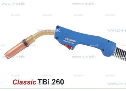 Горелка для полуавтоматической сварки TBi 260-blue-ESG, длина 4 метра - st-e.info - Липецк