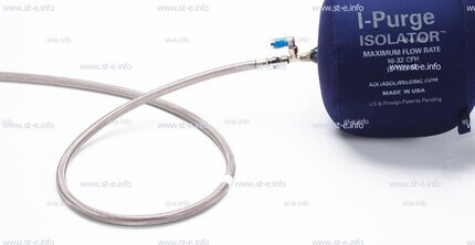 Односторонняя заглушка с трубкой и клапаном ISO 10" (254 mm)  - st-e.info - Липецк