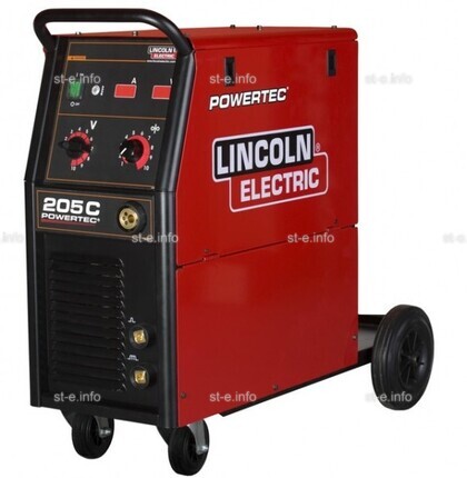 Полуавтомат Lincoln Electric Powertec 205C для сварки - st-e.info - Липецк