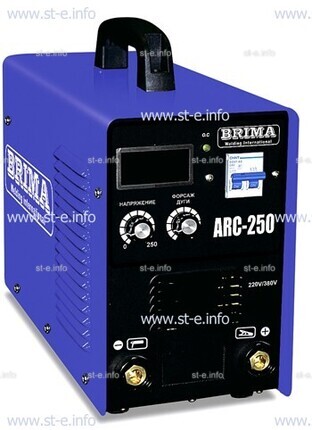 Сварочный аппарат Brima (инвертор) ARC 250 (220/380В) - st-e.info - Липецк