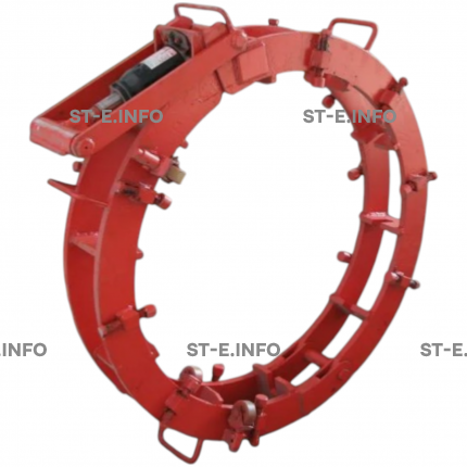 Центратор наружный с гидродомкратом ЦНГ-71 для труб диаметром 720 мм с домкратом 12 тонн - st-e.info - Липецк