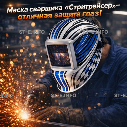 Маска сварщика хамелеон "Стритрейсер" (YXE-958I PRO) - st-e.info - Липецк