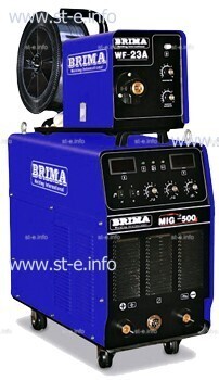 Сварочный инверторный полуавтомат Brima MIG-500 - st-e.info - Липецк