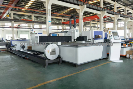 ЛАЗЕРНЫЙ СТАНОК ДЛЯ РЕЗКИ МЕТАЛЛА ST-3015RP (3000*1500мм) 3kWt RAYCUS с возможностью резки труб - st-e.info - Липецк