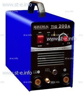 Установка аргонно-дуговой сварки BRIMA TIG 200A  - st-e.info - Липецк
